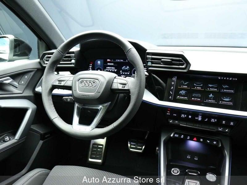 Audi A3 SPB 35 TFSI S line edition 150CV S-tronic *TETTO, 18", MATRIX, PROMO AZZURRA*