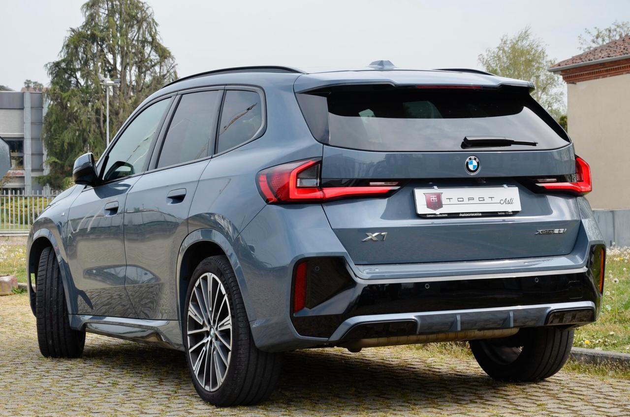 BMW X1 XDRIVE23i MHEV 48V MSPORT 204 cv AUTO, GAR. BMW 11/26, UNICOPROPRIETARIO, SERVICE PACK, UFF ITALIANA, TETTO, FULL LED, 20", PERMUTE