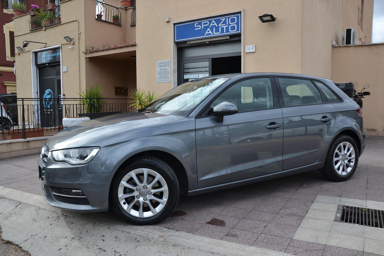 Audi A3 1.6 TDI 110CV SPORTBACK EURO6B *GARANZIA 12 MESI**