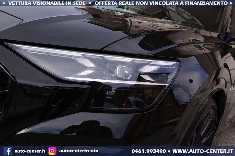 Audi Q8 50 TDI quattro S-line BLACK 23 TETTO 4RUOTESTERZANTI Sline