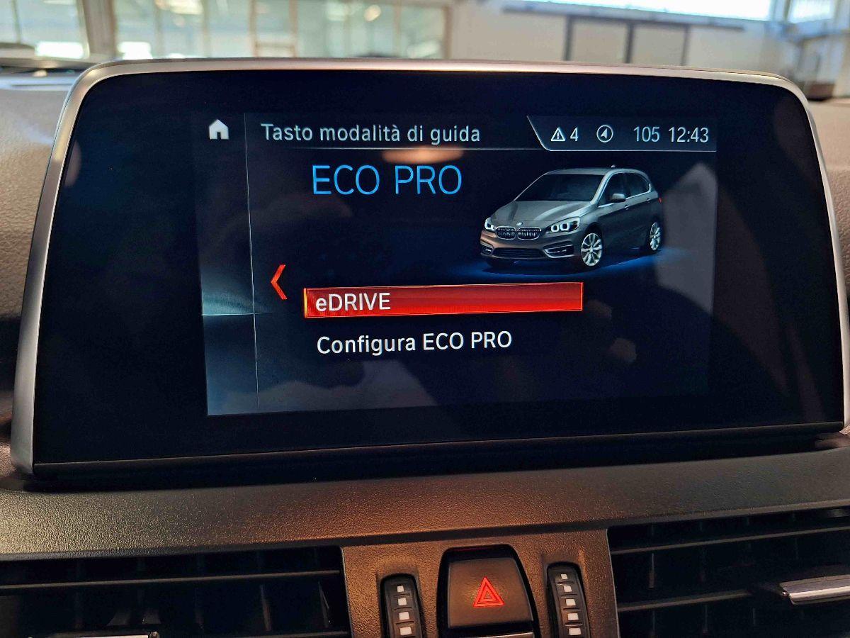 BMW 225xe Active Tourer iPerformance - 4X4 - RETROCAMERA - GAR. 24 MESI