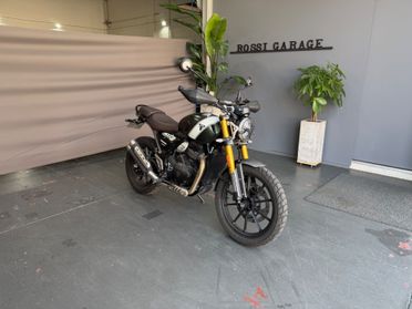 Triumph Scrambler 400 X400 MATT KHAKI GREEN