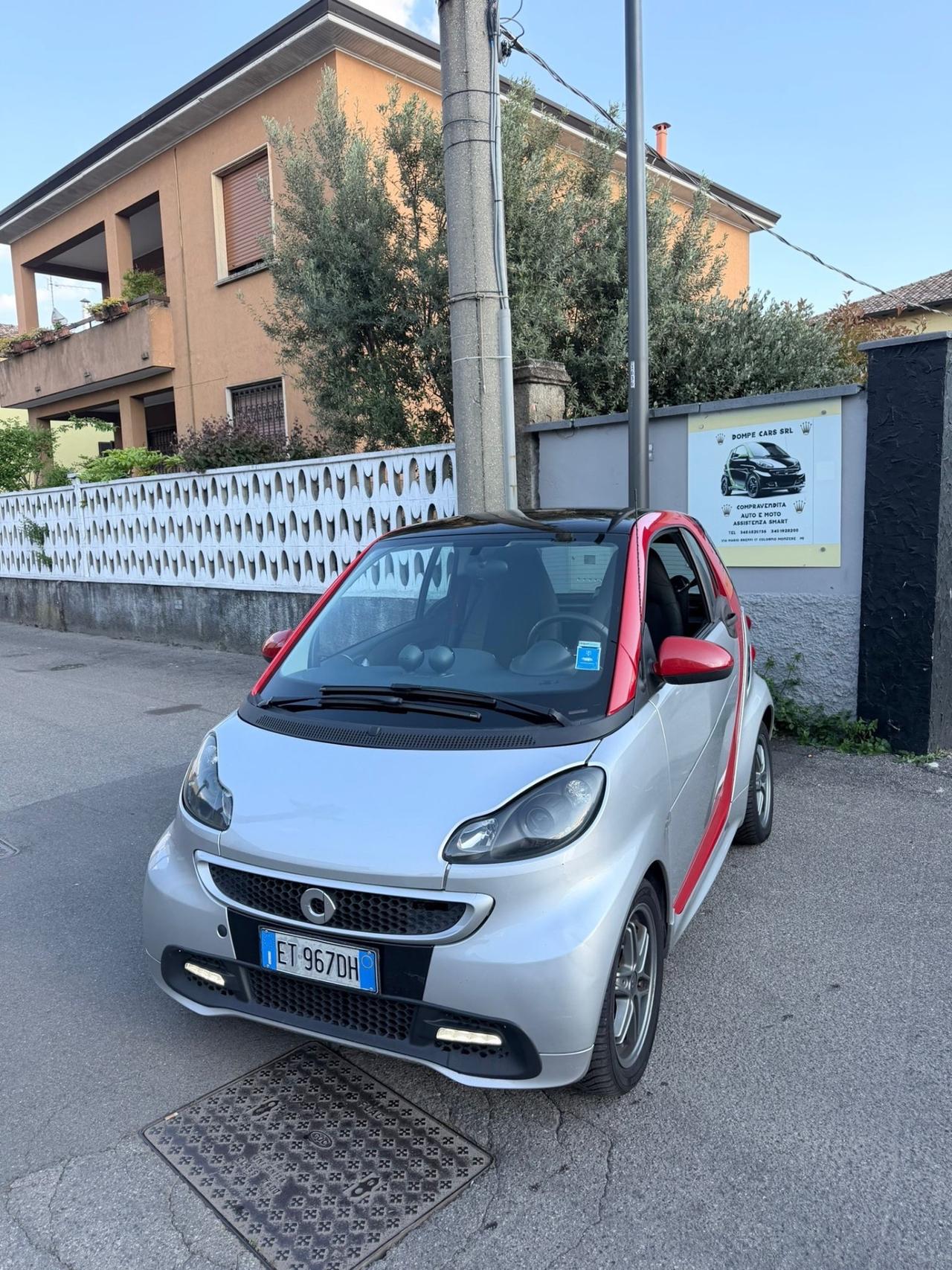 Smart 451 allestimento Brabus benzina euro 5/b con servosterzo