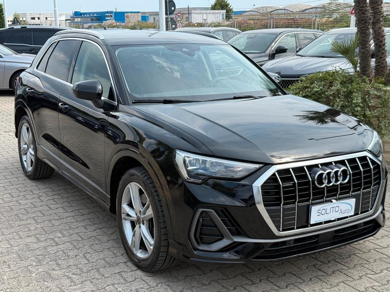 Audi Q3 40 TDI 190cv quattro S tronic line edition Nero Mhytos