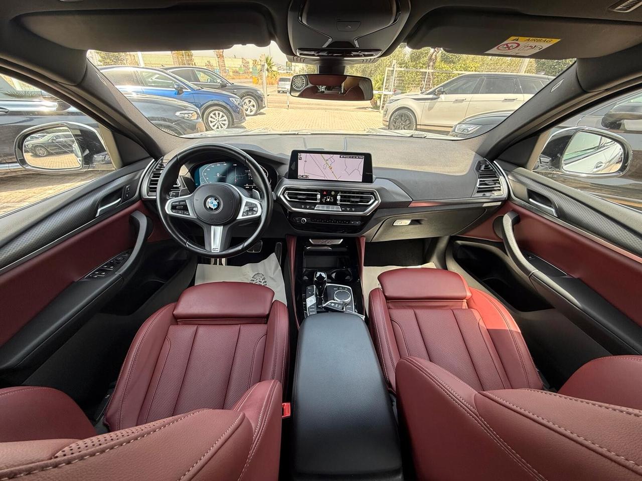 Bmw X4 xDrive20d 48V Msport Pelle Vernasca Tacora Red