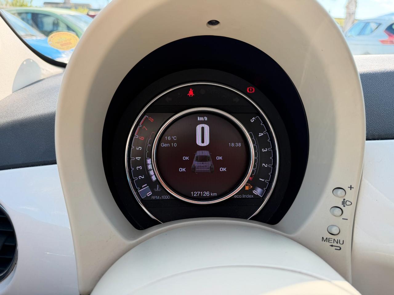 FIAT 500 VINTAGE ANNO 2015 1.2 BENZINA 69 CV