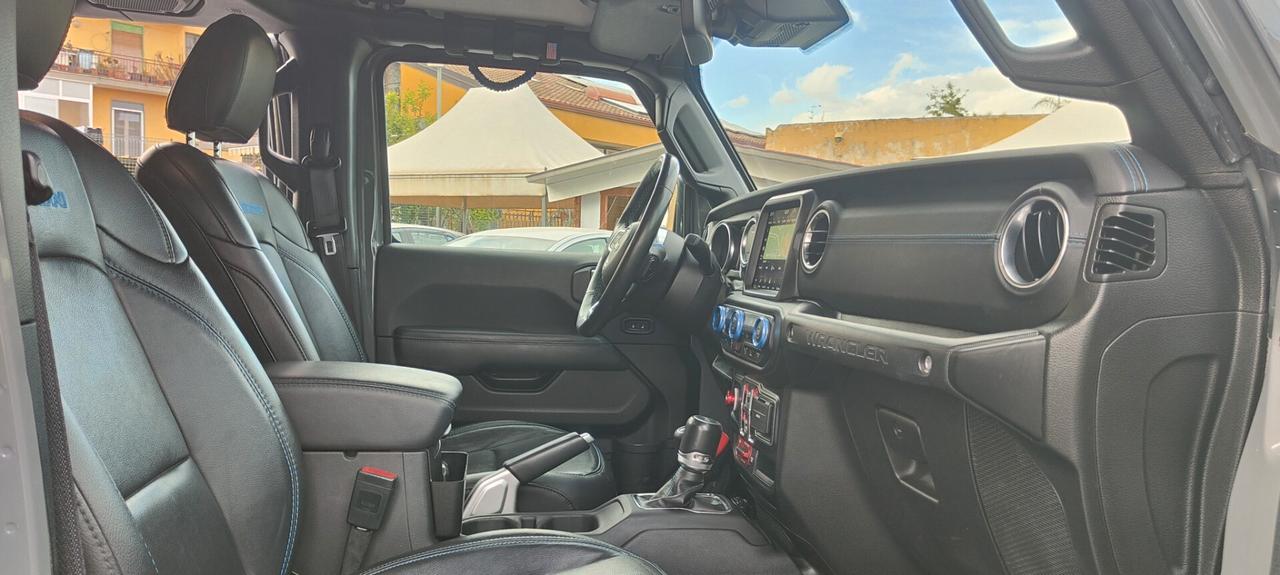 Jeep Wrangler Unlimited 2.0 PHEV ATX 4xe Rubicon preparata