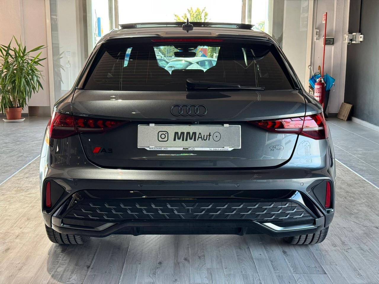 Audi A3 SPB 35 TDI S tronic Line Edition *NERO PLUS - TETTO - 19"*