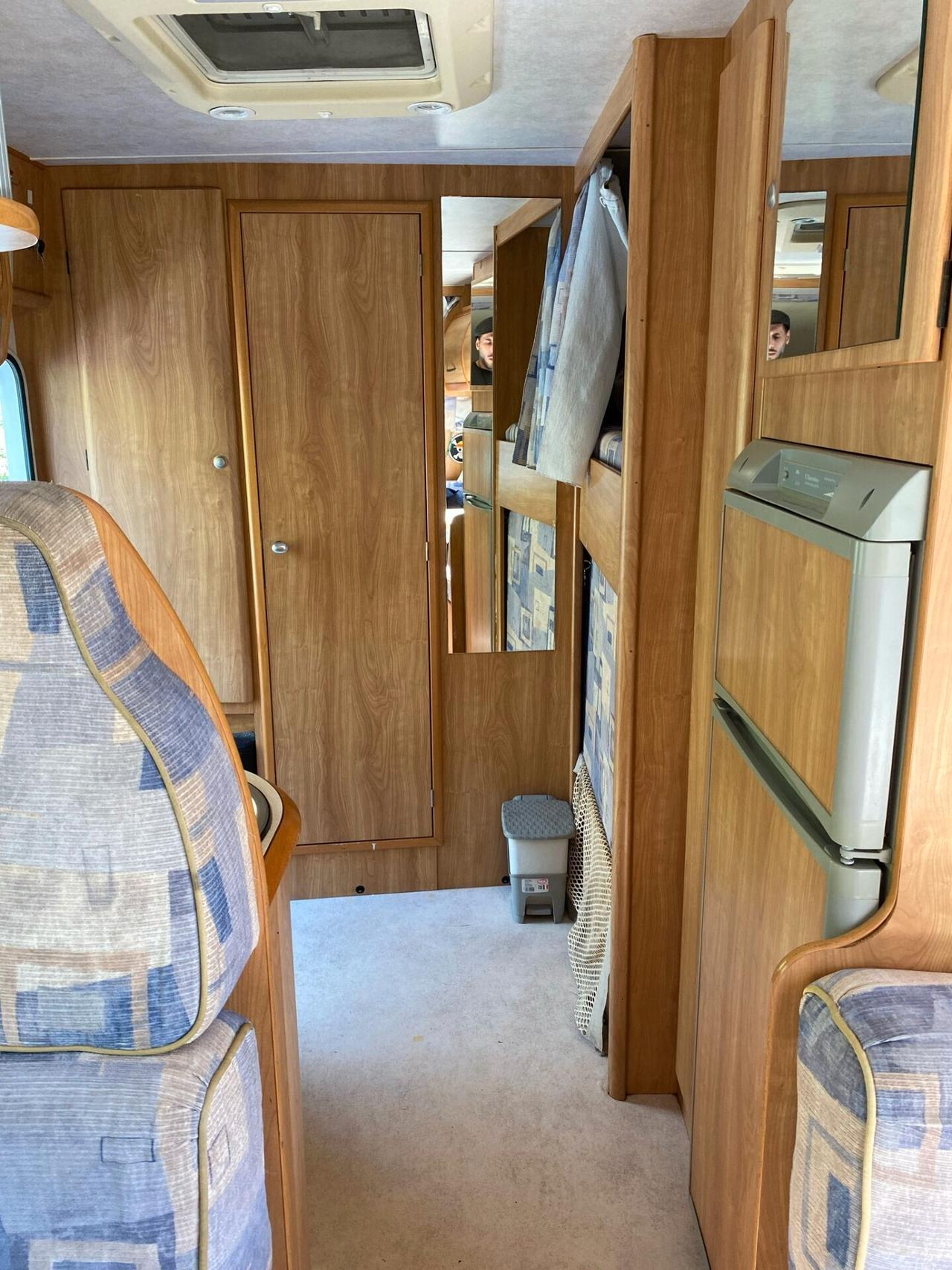 RIMOR SUPERBRIG 678 OMOLOGATO PER 6 PERSONE CLASSIC FORD TRANSIT