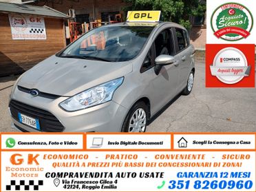 Ford B-Max 1.4 86 CV Titanium, BENZINA\GPL, OK NEOPATENTATI, GARANZIA L.12 MESI