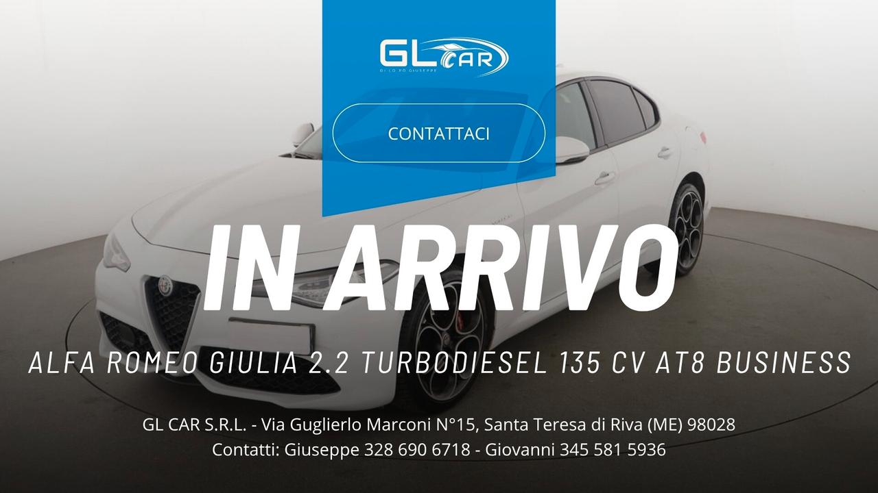 Alfa Romeo Giulia 2.2 Turbodiesel 135 CV AT8 Business