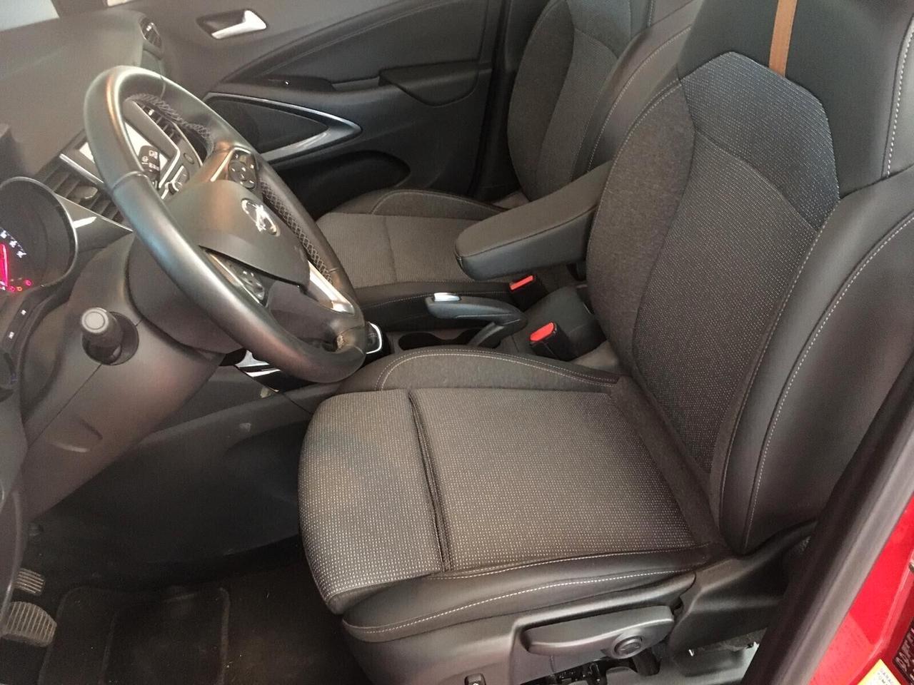 OPEL CROSSLAN BENZINA- GPL 1.2 CV 83 km 37.506 garanzia 12 mesi x neopatentati
