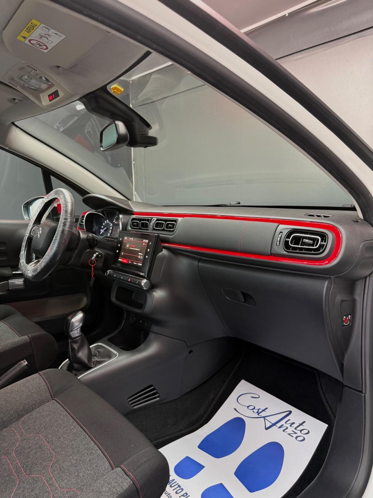 Citroen C3 1.6 BlueHDi 75 CV Shine Pack NUOVA
