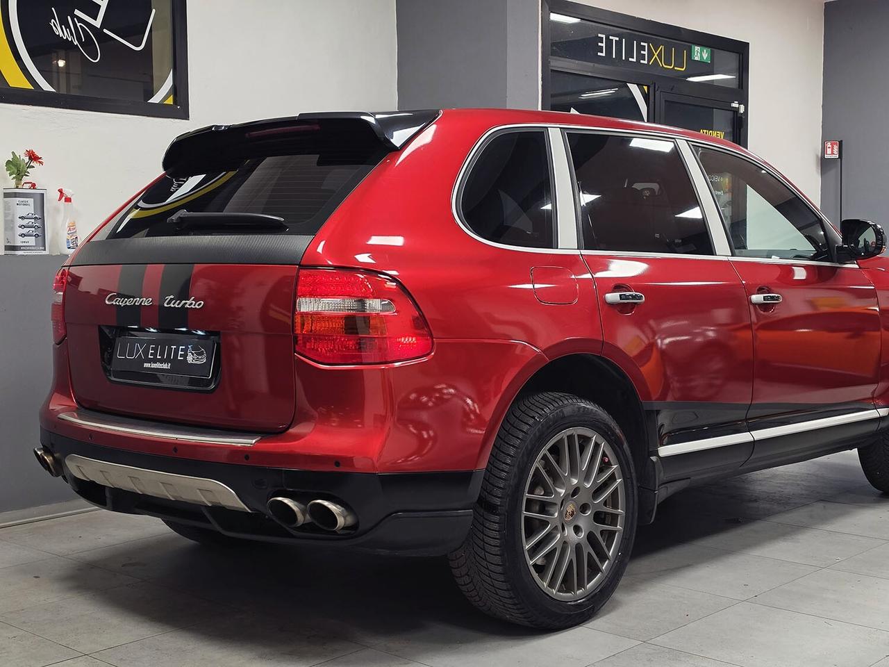 Porsche Cayenne 4.8 Turbo SERVICE BOOK E FATTURE PORSCHE UFFICIALI _ GARANZIA 12 MESI _ SEDILI RISCALDATI ANT\POST _ TETTUCCIO _ AUTORADIO AVANZATA _ INTERNI ALCANTARA _