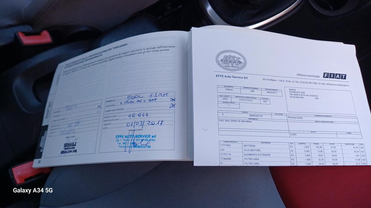 Fiat 500L 1.3 Multijet 85 CV Pop Star