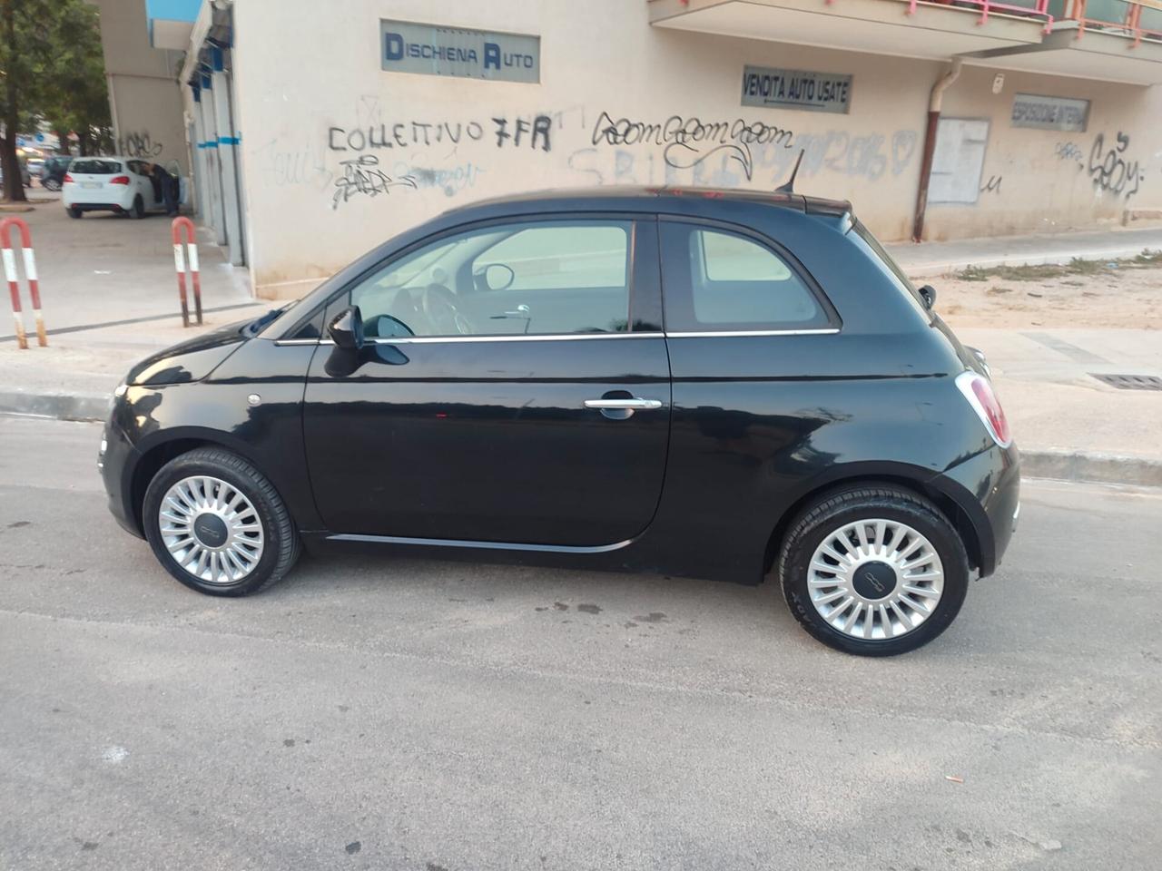 Fiat 500 1.2 Benz. Lounge TETTO PANORAMICO.