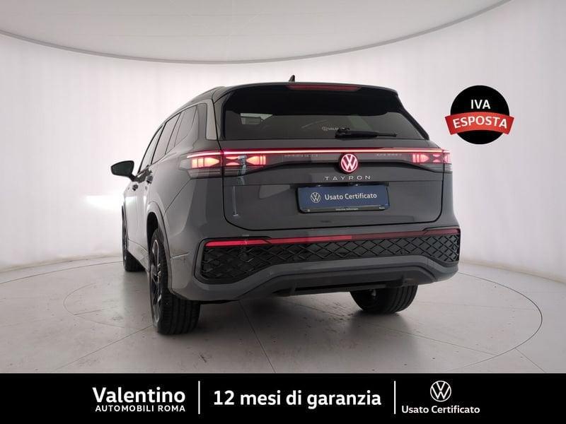 Volkswagen Tayron 2.0 TDI DSG R-LINE PLUS 4M SCR 193 CV 7/P