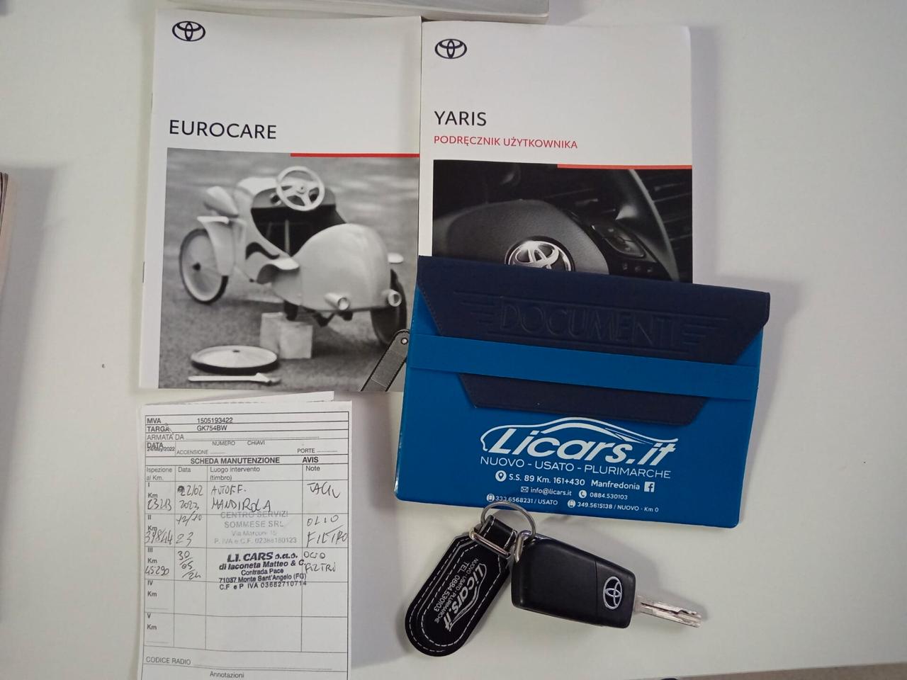 Toyota Yaris 1.0 5 porte Business