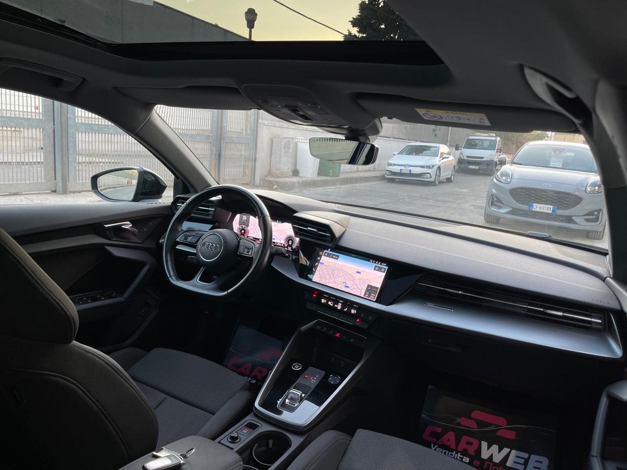 AUDI A3 SPB 35 2.0 TDI 150cv SLINE TETTO 2021