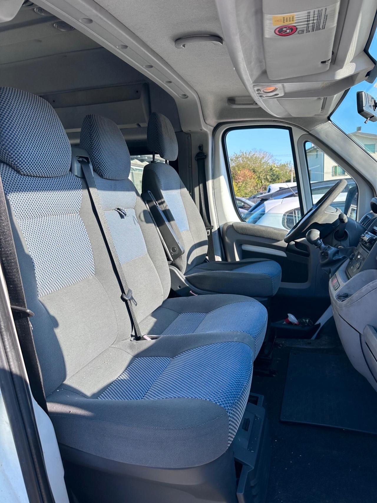 FIAT DUCATO 9 POSTI 33 2.3 MJT PL-TM PANORAMA 9 POSTI PASSO LUNGO TETTO ALTO GANCIO TRAINO
