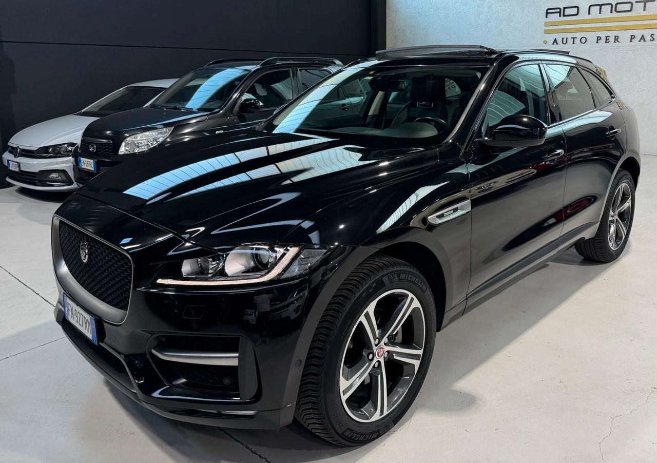 Jaguar F-Pace IVA ESPOSTA R-Sport Tetto Pelle Meridian