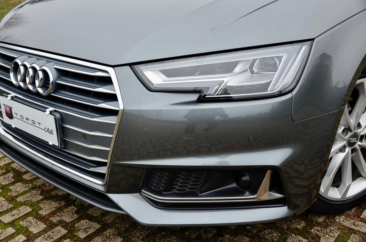 AUDI A4 AVANT 2.0 TDI BUSINESS SPORT 150cv S-TRONIC, UFF ITALIANA, SERVICE AUDI, EURO 6D, FARI LED, NAVI, VIRTUAL COCKPIT, PERMUTE