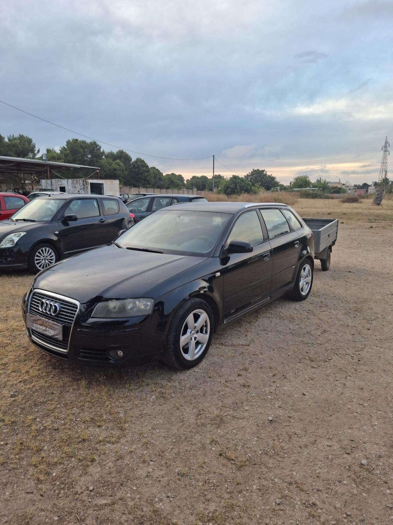 Audi A3 SPB 2.0 TDI + CARRELLO OMOLOGATO