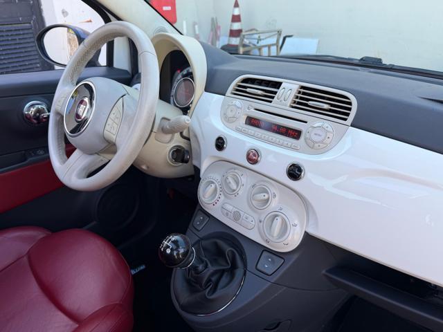 FIAT 500 TWIN AIR TURBO LOUNGE+PELLE FRAU+TETTO APR