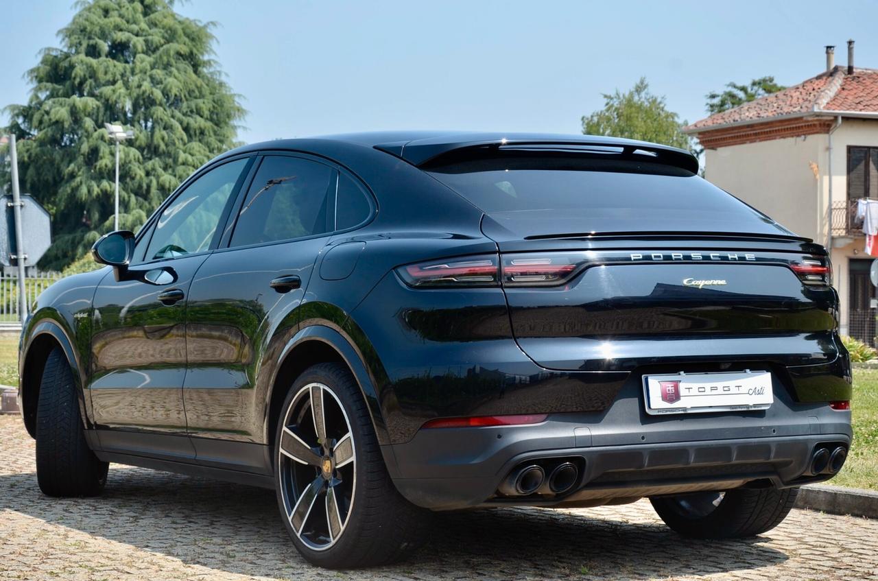 PORSCHE CAYENNE COUPE 3.0 PLUG-IN E-HYBRID 470cv TIPTRONIC, CRONOLOGIA SERVICE PORSCHE, UNICOPROP, UFF ITALIANA, EURO 6D, TETTO, HI-FI BOSE, RETROCAMERA 360°, PERMUTE