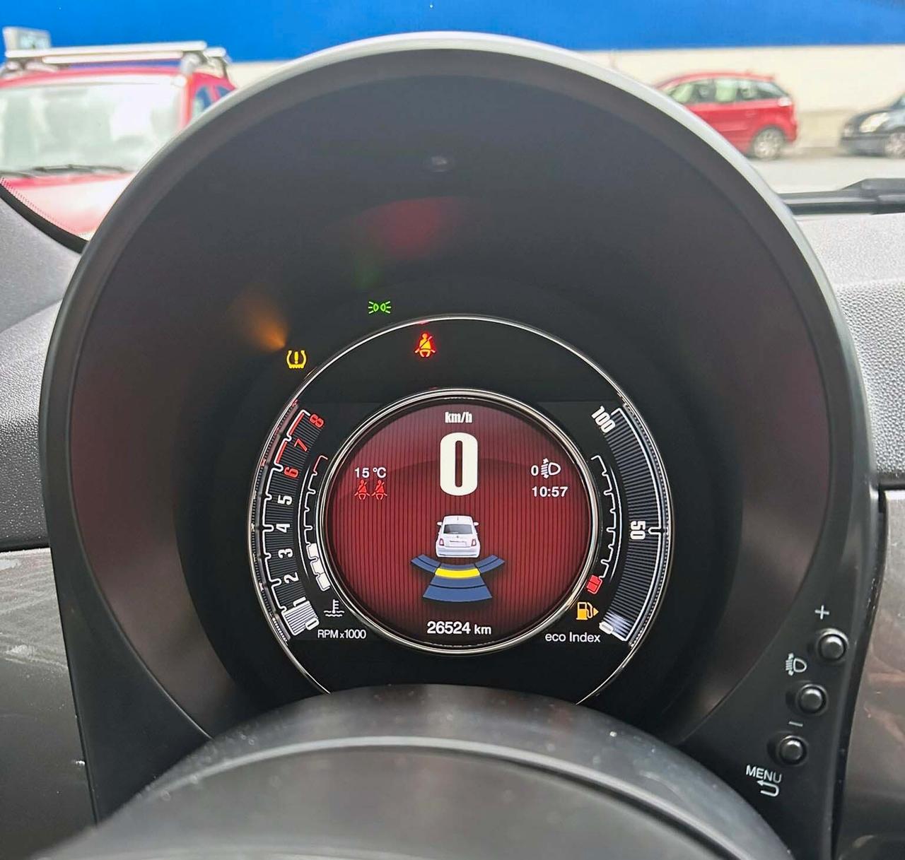 Fiat 500 1.0 Hybrid Dolcevita Unico Proprietario Interni Pelle Bianca