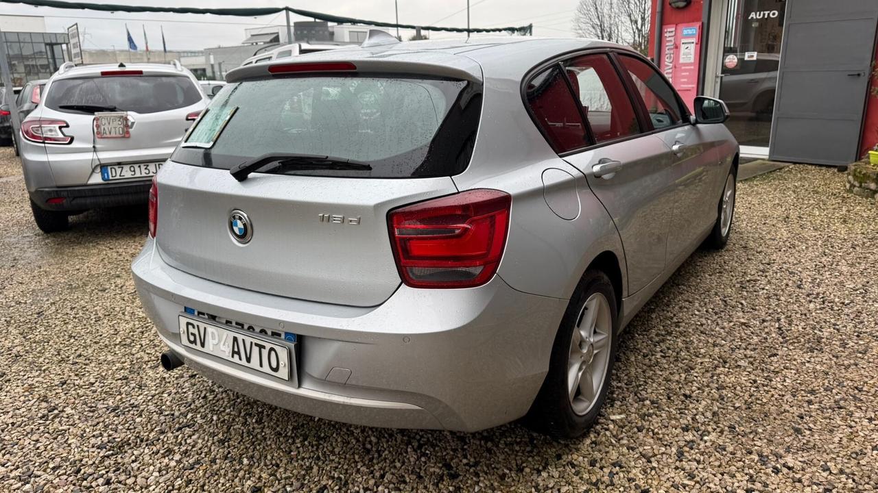 Bmw 118 118d cat 5 porte Attiva DPF