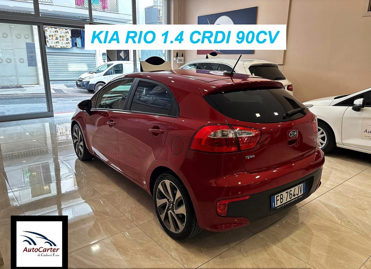 Kia Rio 1.4 DIESEL 90CV *solo 107.000 km certif*