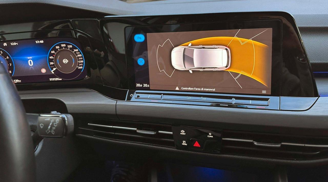 Volkswagen Golf 1.5 TGI DSG Style Metano Interni Alcantara Virtual Cockpit