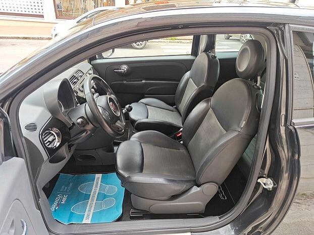 FIAT 500 1.2 8v Benzina SPORT - *PELLE*