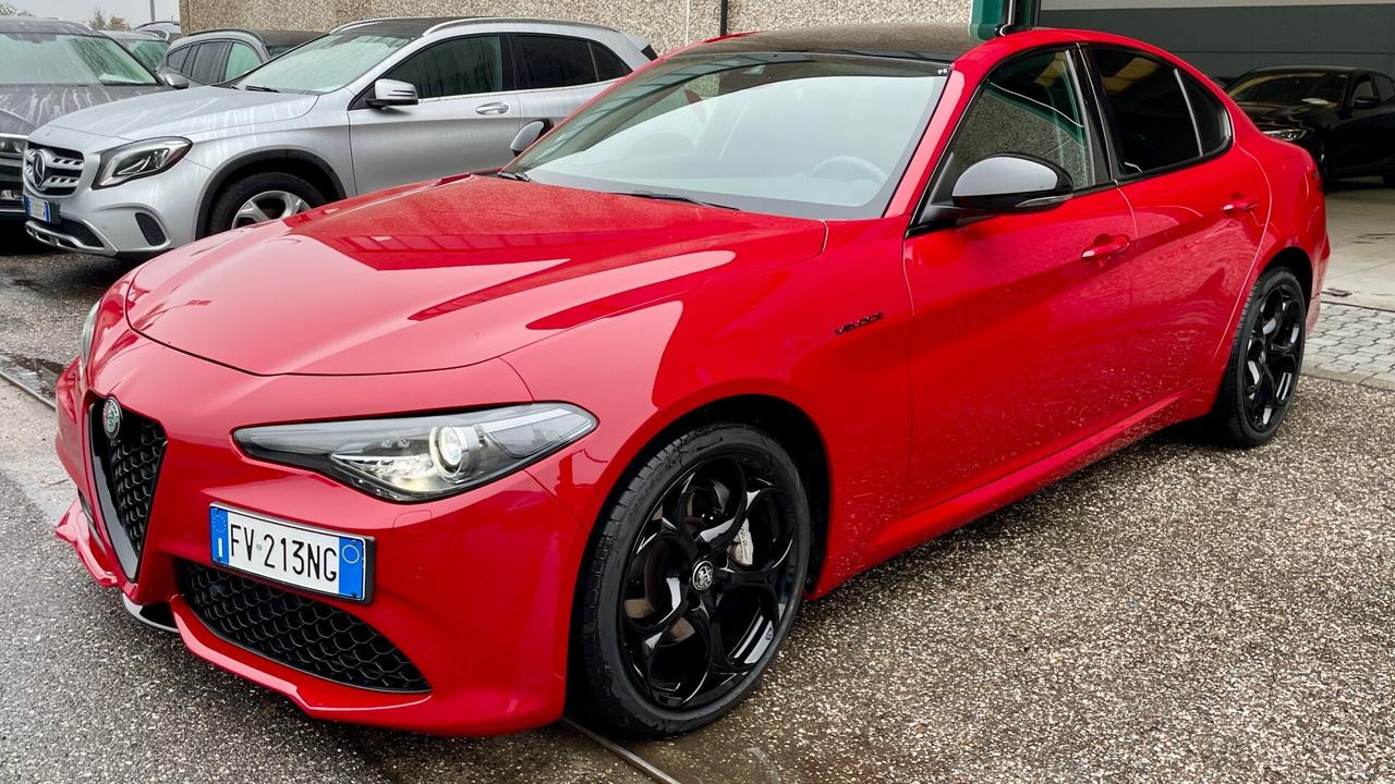 ALFA ROMEO GIULIA 2.2 Q4 VELOCE TURBODIESEL 210CV - SEDILI ELETTRICI IN PELLE RISCALDABILI, VOLANTE RISCALDATO, FULL LED