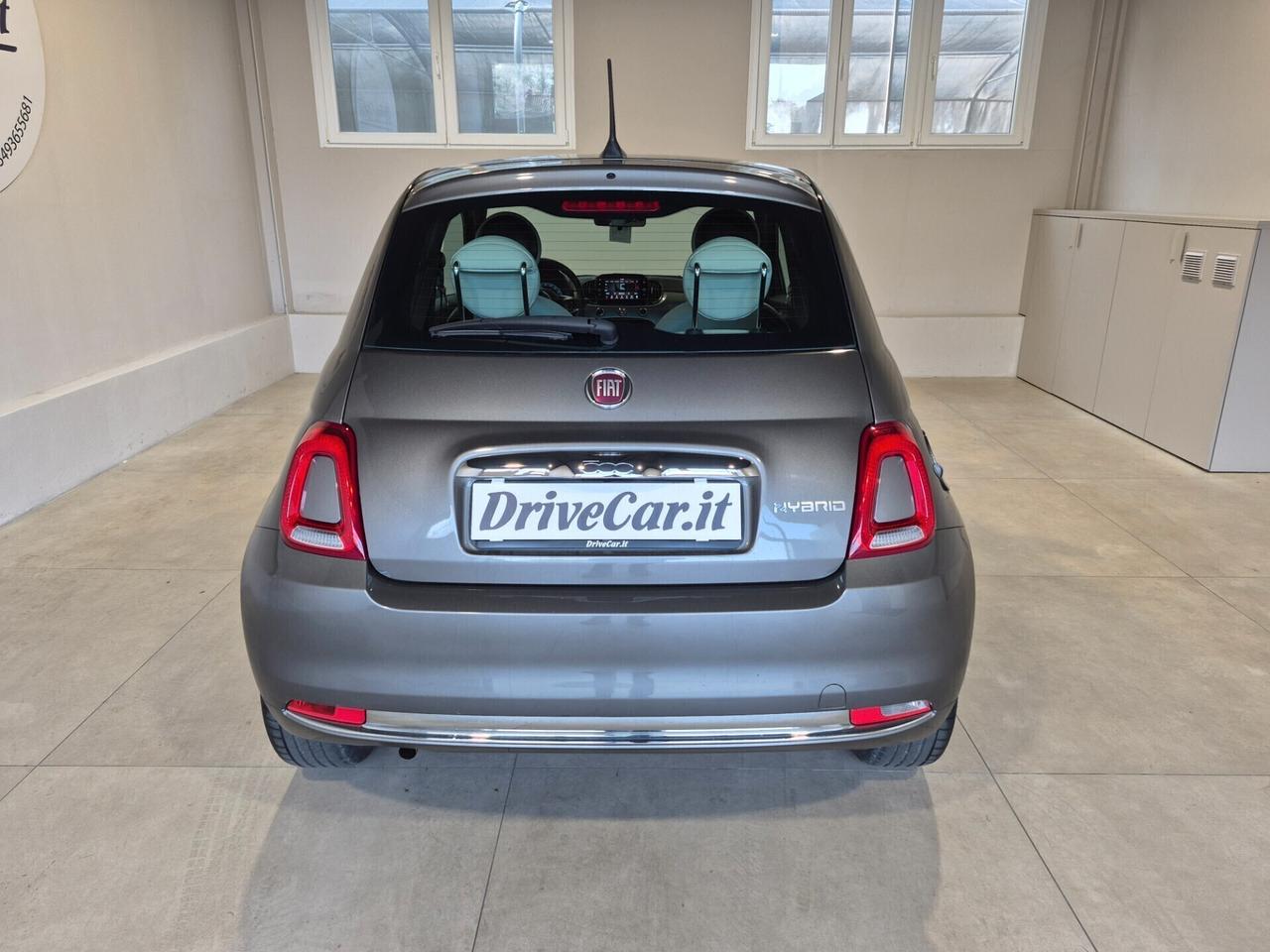 Fiat 500 1.0 HYBRID DOLCEVITA TETTO PANORAMICO CLIMA AUTO. NAVI APPLE CARPLAY / ANDROID AUTO