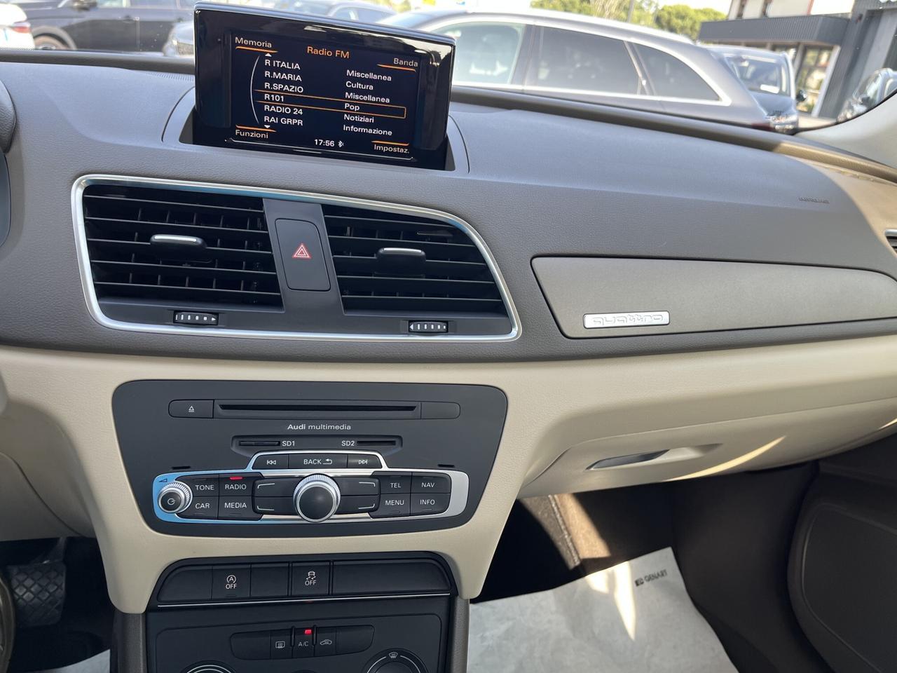 AUDI Q3 2000 TDI 140 CV AUTOMATICO 4X4