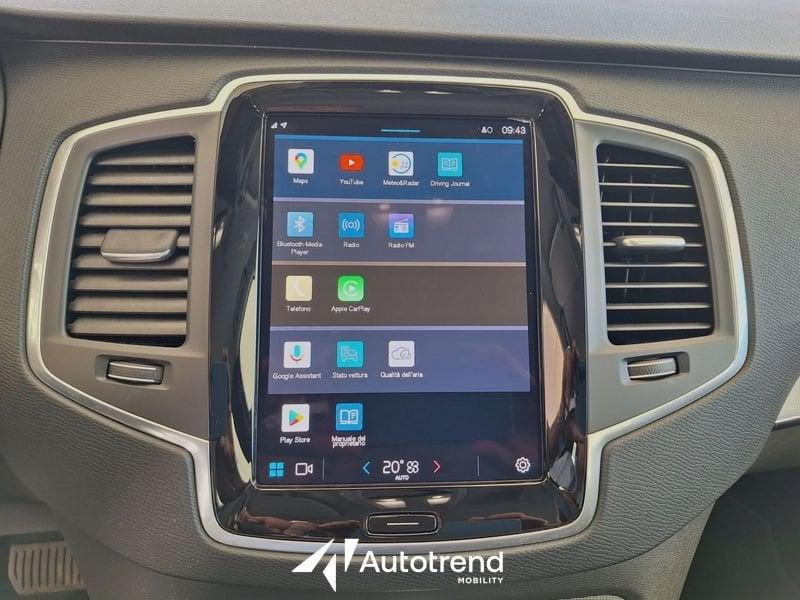 Volvo XC90 B5 235+14 CV AWD Automatica Mild Hybrid 7 posti Core