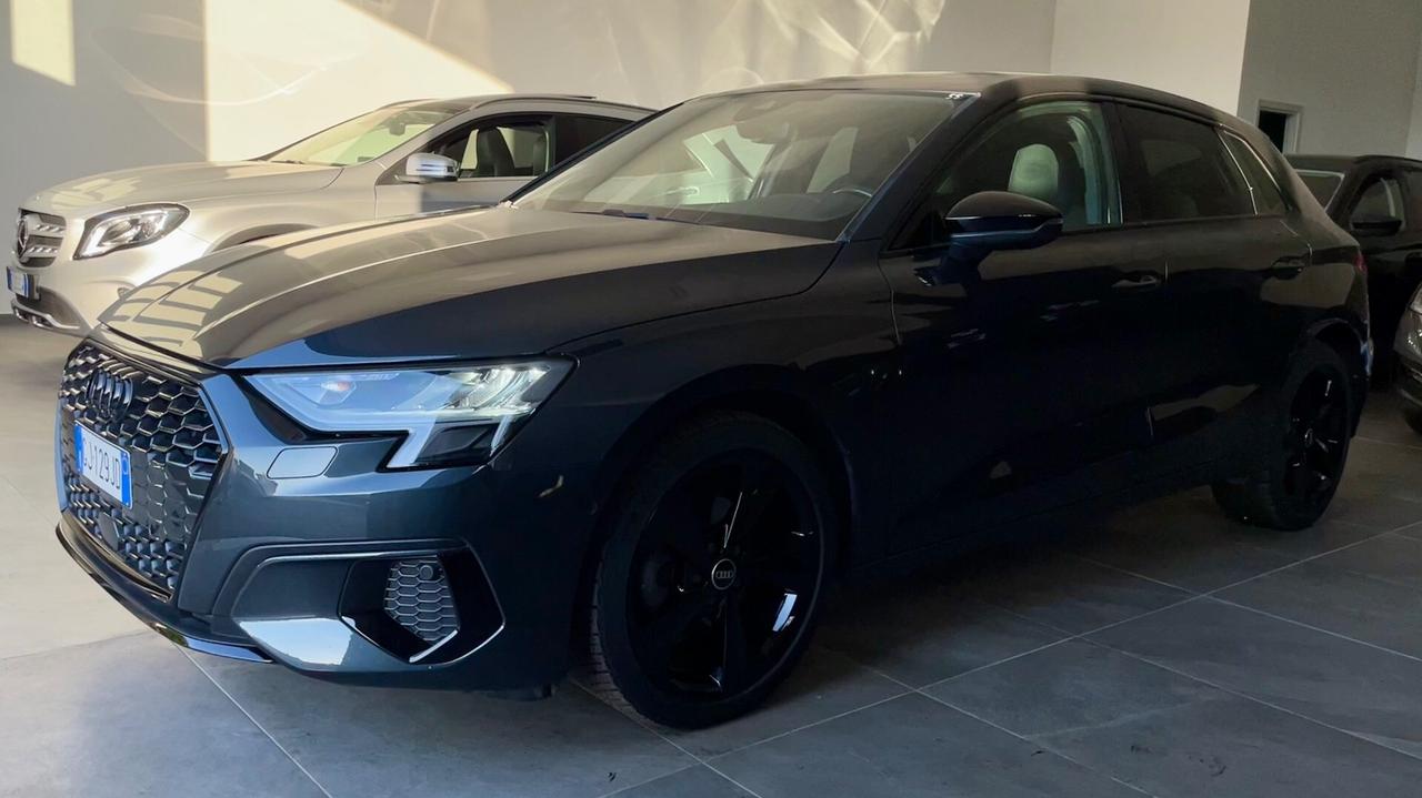 AUDI A3 SPB 2.0 BUSINESS ADVANCED TDI S-TRONIC 150 CV - FULL LED, VIRTUAL COCKPIT. CAR PLAY