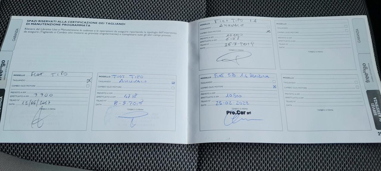 Fiat Tipo 1.4 Opening Edition 22.000km