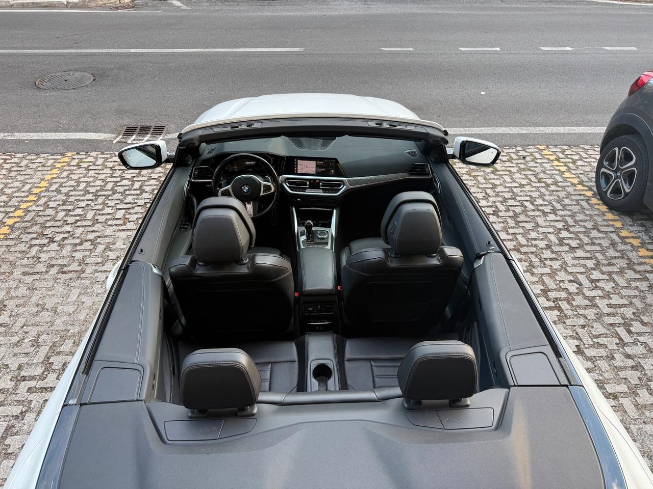 Bmw 420 i M Sport Cabrio full optional prezzo reale no vincolo finanziamento air scarf leve al volante