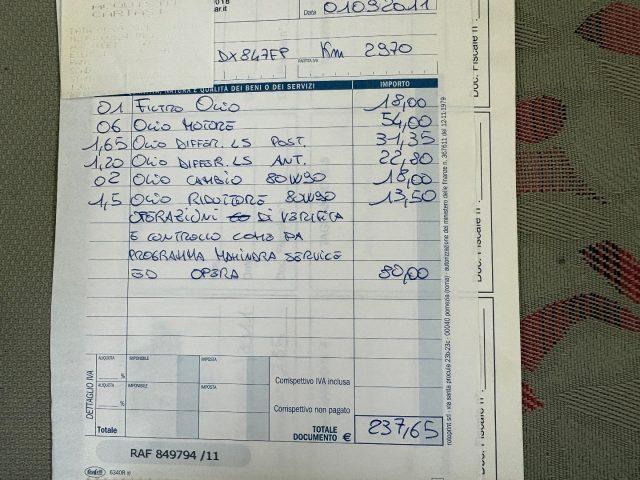 MAHINDRA Goa 2.5 CRDe 4WD 4X4 6 PSOTI KM E MOTORE ORIGINALI