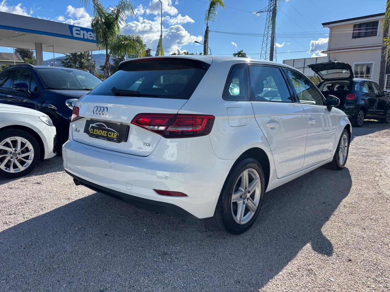 AUDI A3 1.6 TDI 110CV SPB FULL OPTIONAL NUOVISSIMA