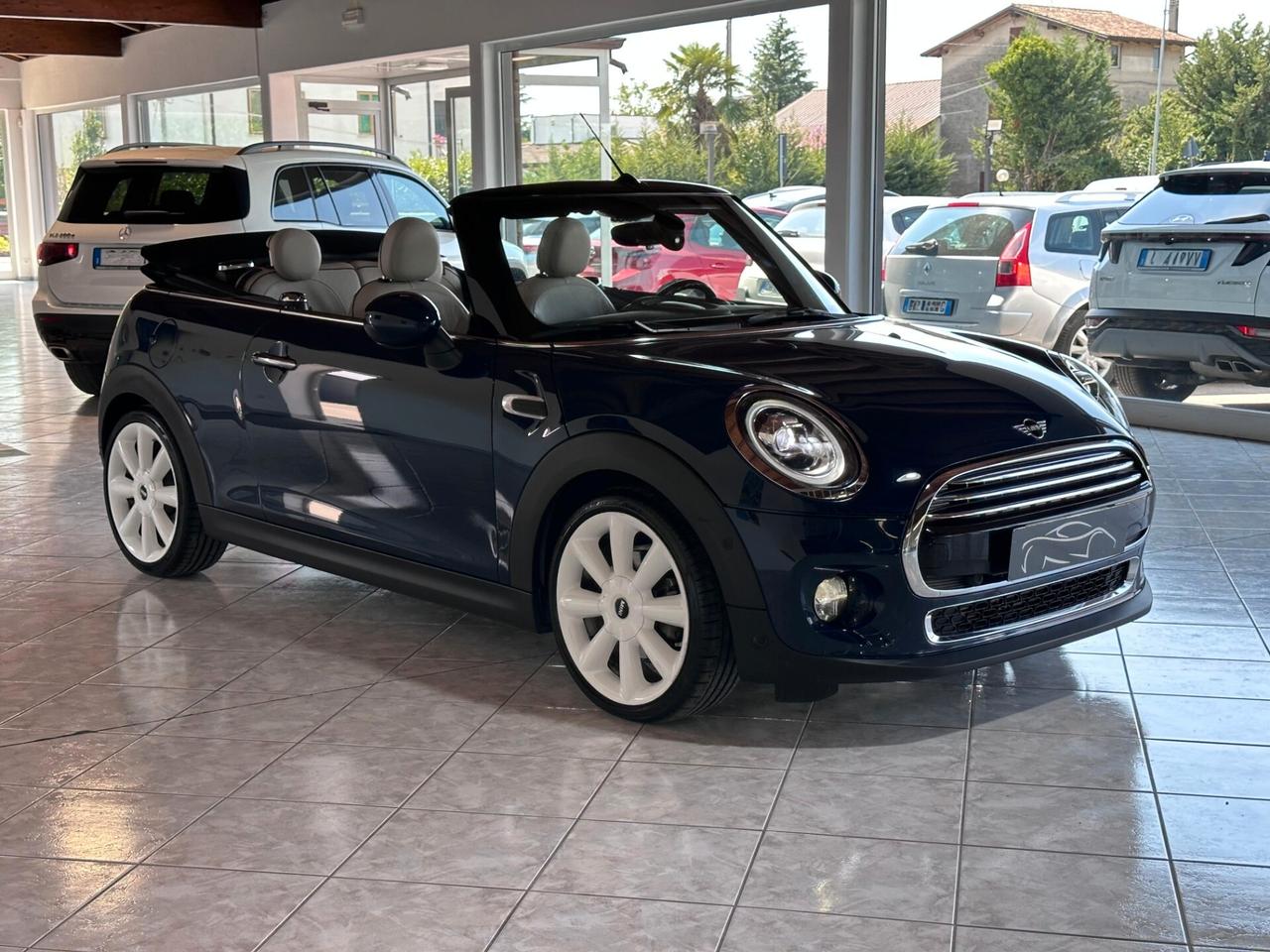 Mini Cooper D Cabrio 1.5 Hype auto 7m my18 *UniProprietario*LapisLuxuryBlue*FariBiLed*Cerchi18'*