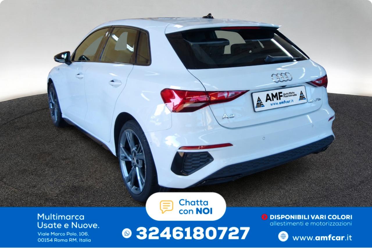 Audi A3 SPB 40 TFSI S tronic line edition
