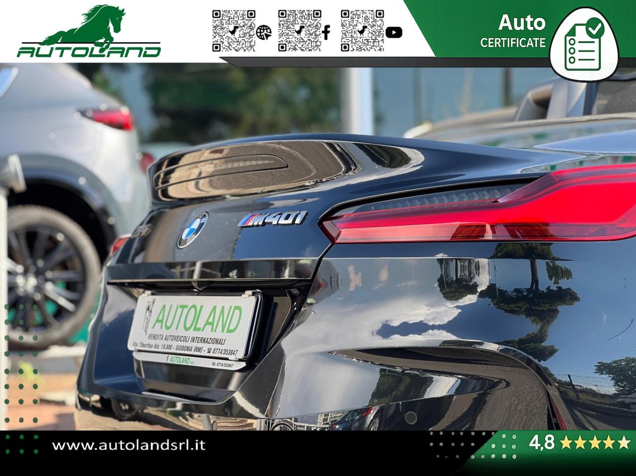BMW Z4 M 40i auto Roadster 3.0 340 CV Steptronic