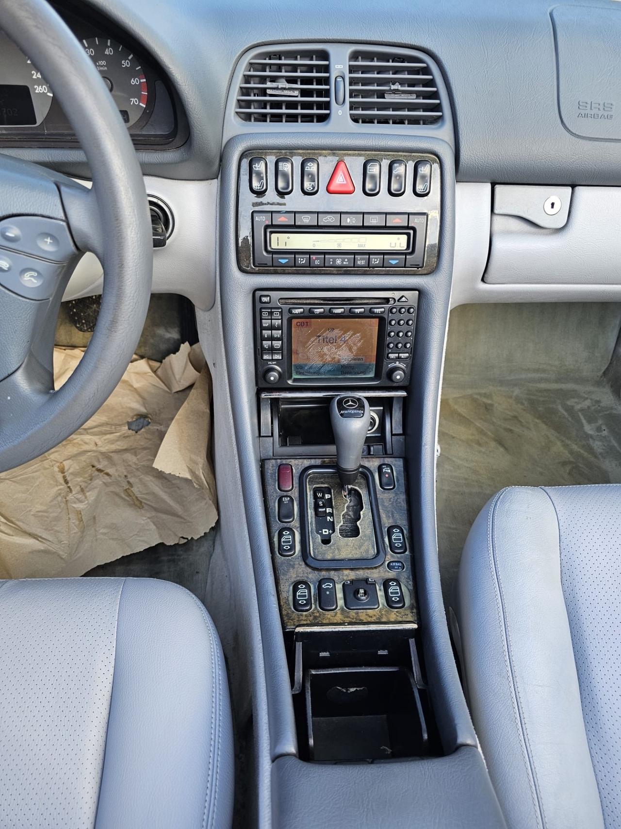 Mercedes-benz CLK 200 Kompressor cat Cabrio Avantgarde