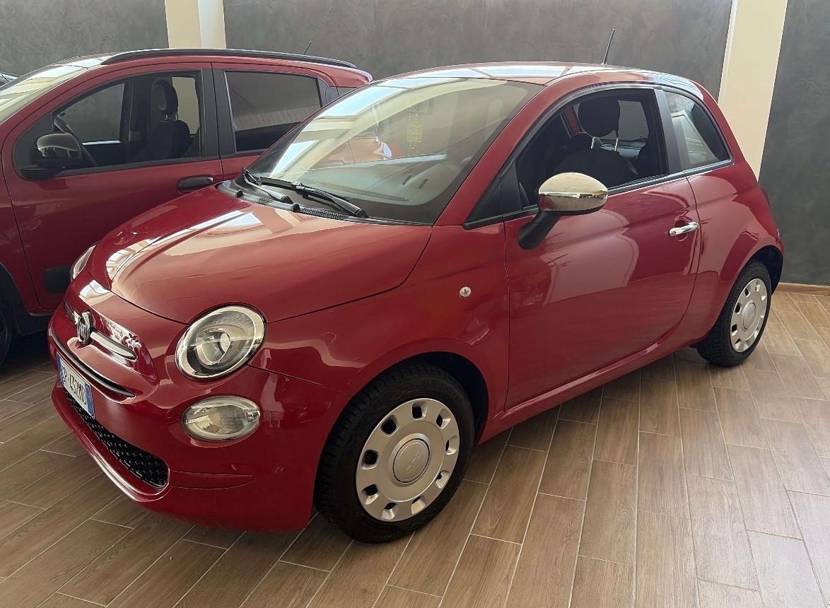 Fiat 500 1.0 Hybrid Red