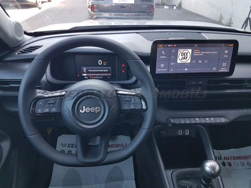 Jeep Avenger Avenger 1.2 turbo Longitude fwd 100cv