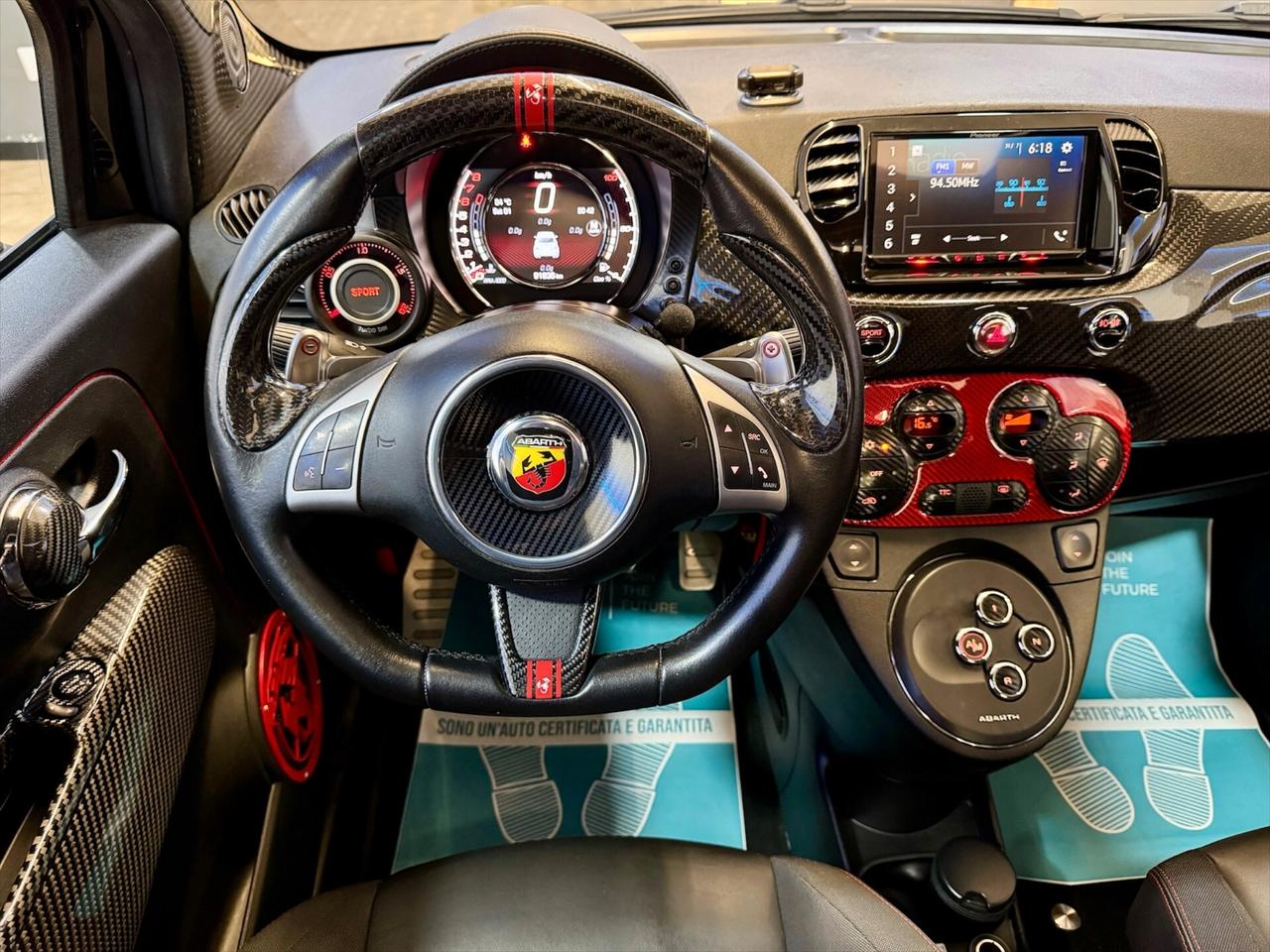 Abarth 595 1.4 Turbo 180 CV MTA Carbon-Comp.